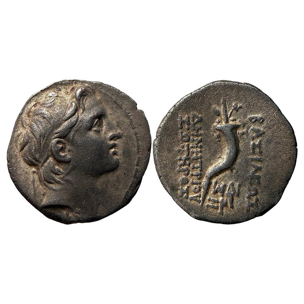 Ancient World Selucid Kingdom Demitrius I Antioch on the Orontes Mint Silver Drachm