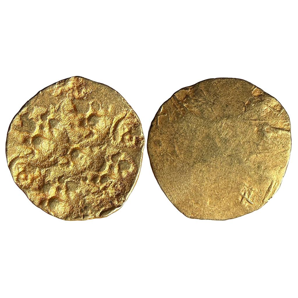 Hindu Medieval Chalukyas of Kalyana Gold Gadyana