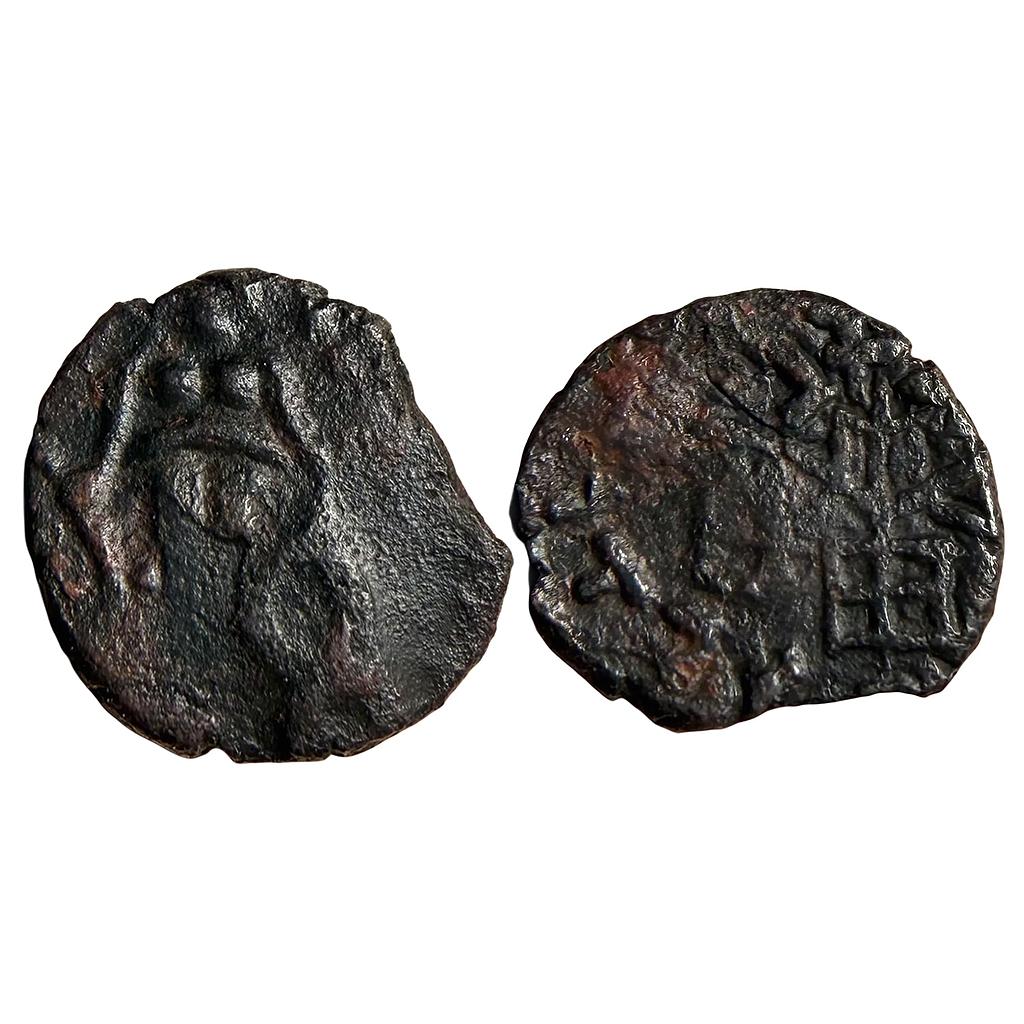 Ancient Tribal Republics Agroha Lakshmi type Copper Unit