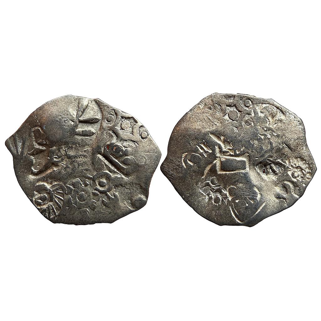 Ancient Punch Marked Coinage Magadha Mahajanapada Series 1 Silver Karshapana