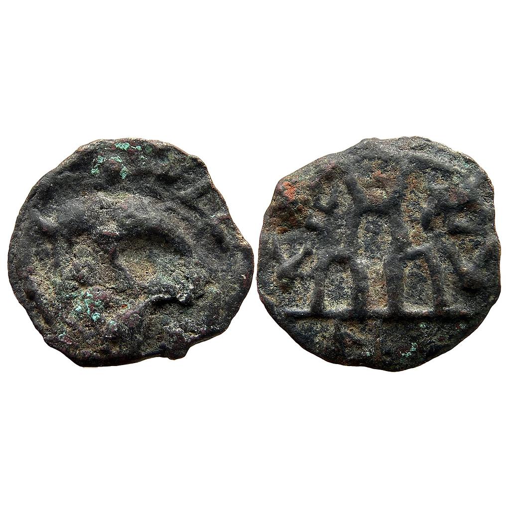 Ancient Vidarbha Region Uninscribed Cast Copper Unit