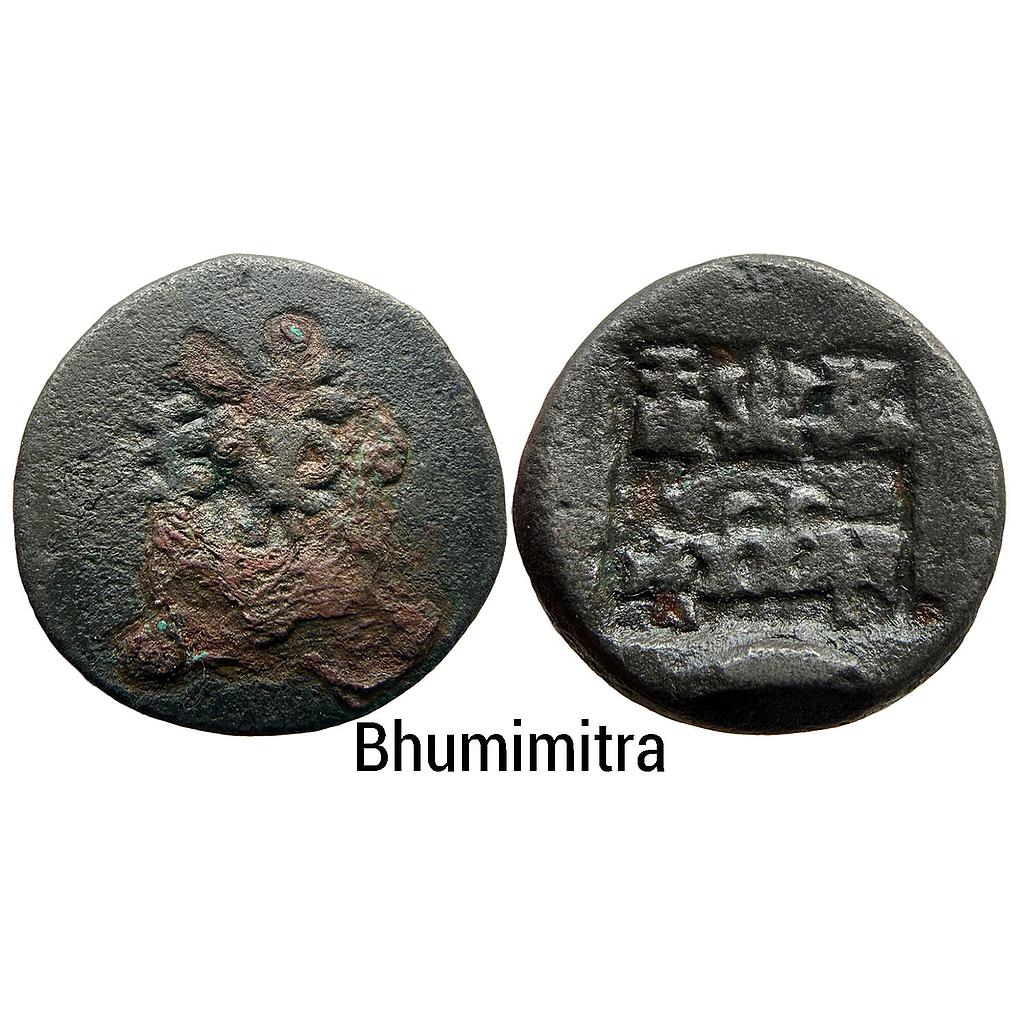 Ancient Pre-Kushana Panchala Bhumimitra Copper Unit