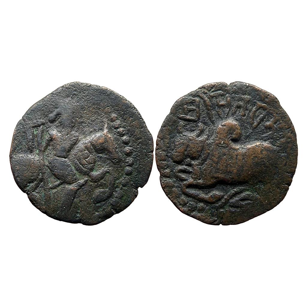 Hindu Medieval Hindu Shahi rulers of Oahind dynasty Copper Jital