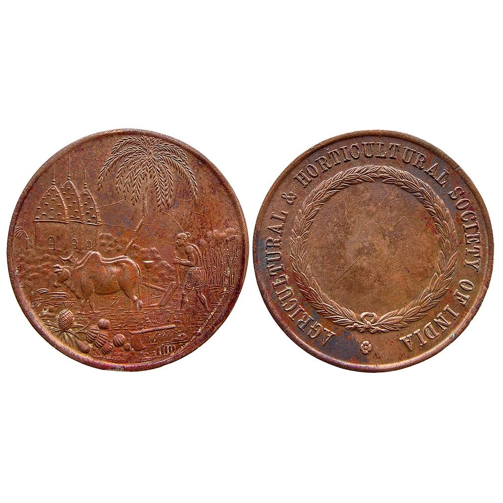Agricultural and Horticultural Society of India Copper Medal