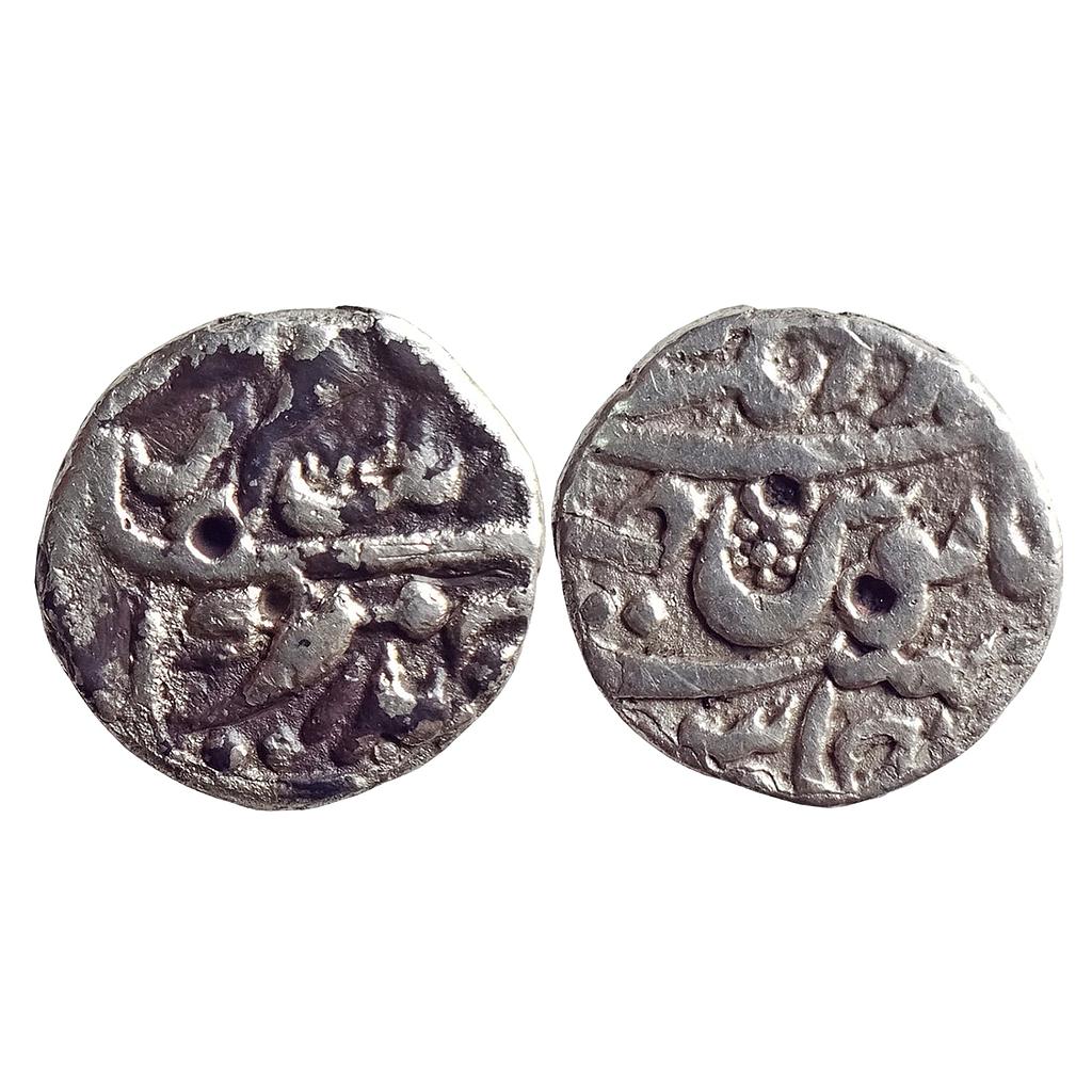 Mughal, Aurangzeb, Aurangabad Mint, Silver &quot;½ Rupee&quot;