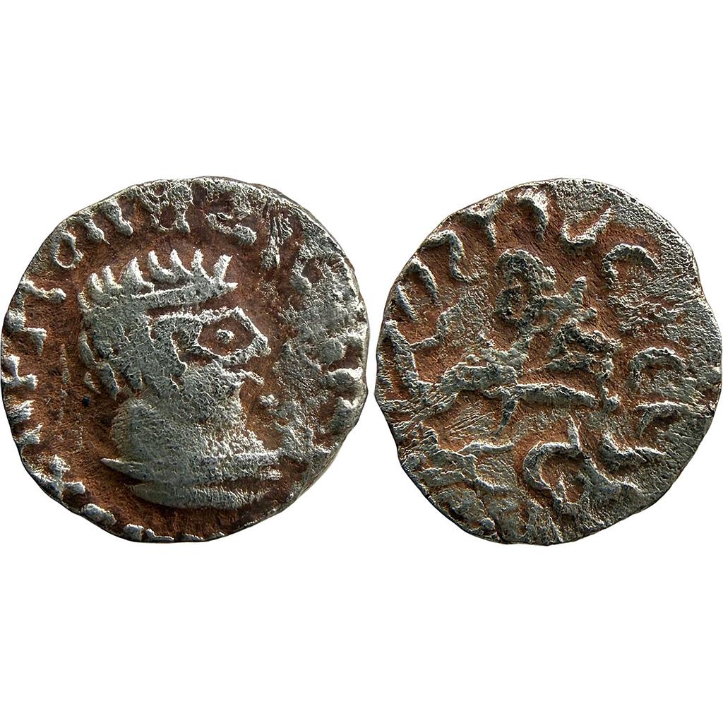 Ancient Northern Kshatraps Rajavula Jammu Mint Billon Dramma