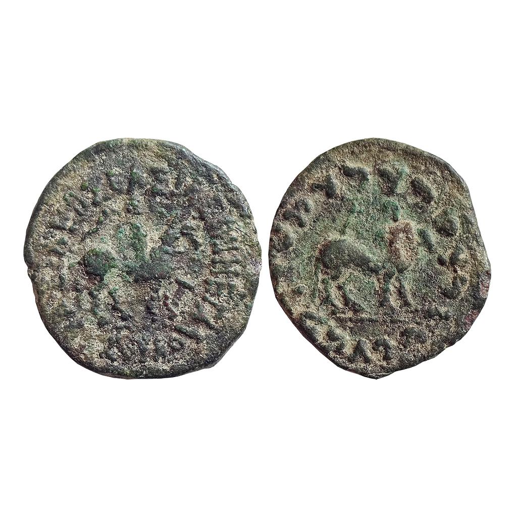 Ancient, Indo-Scythians, Azes I, Copper Decachalkon