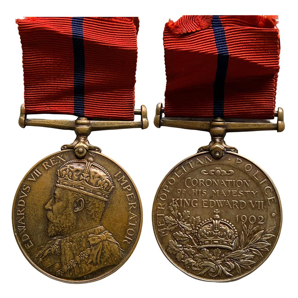 Great Britain Coronation Police 1902 AD Bronze Medal