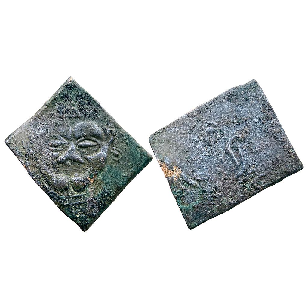Ancient Taxila Civic Issue Copper Unit