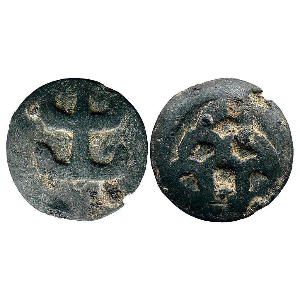 Ancient Banavasi Region KA Anandas Chutus Lead Unit