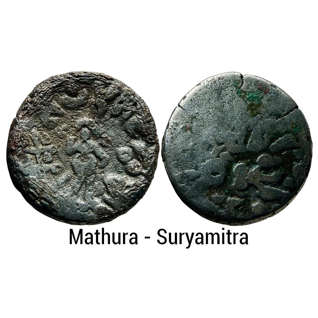 Ancient Mathura Region Suryamitra Copper Unit