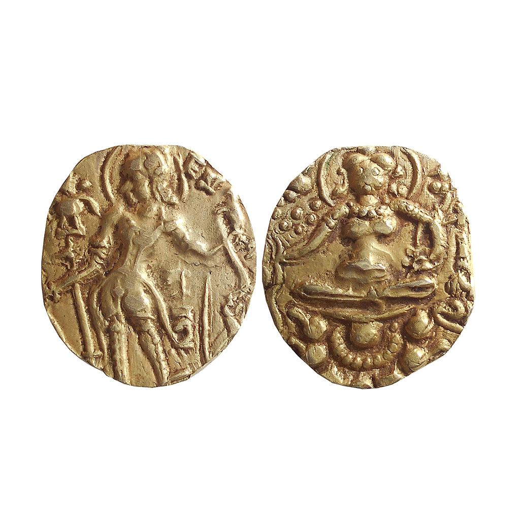 Ancient, Guptas, Skandagupta, Archer type, Gold Heavy Dinar