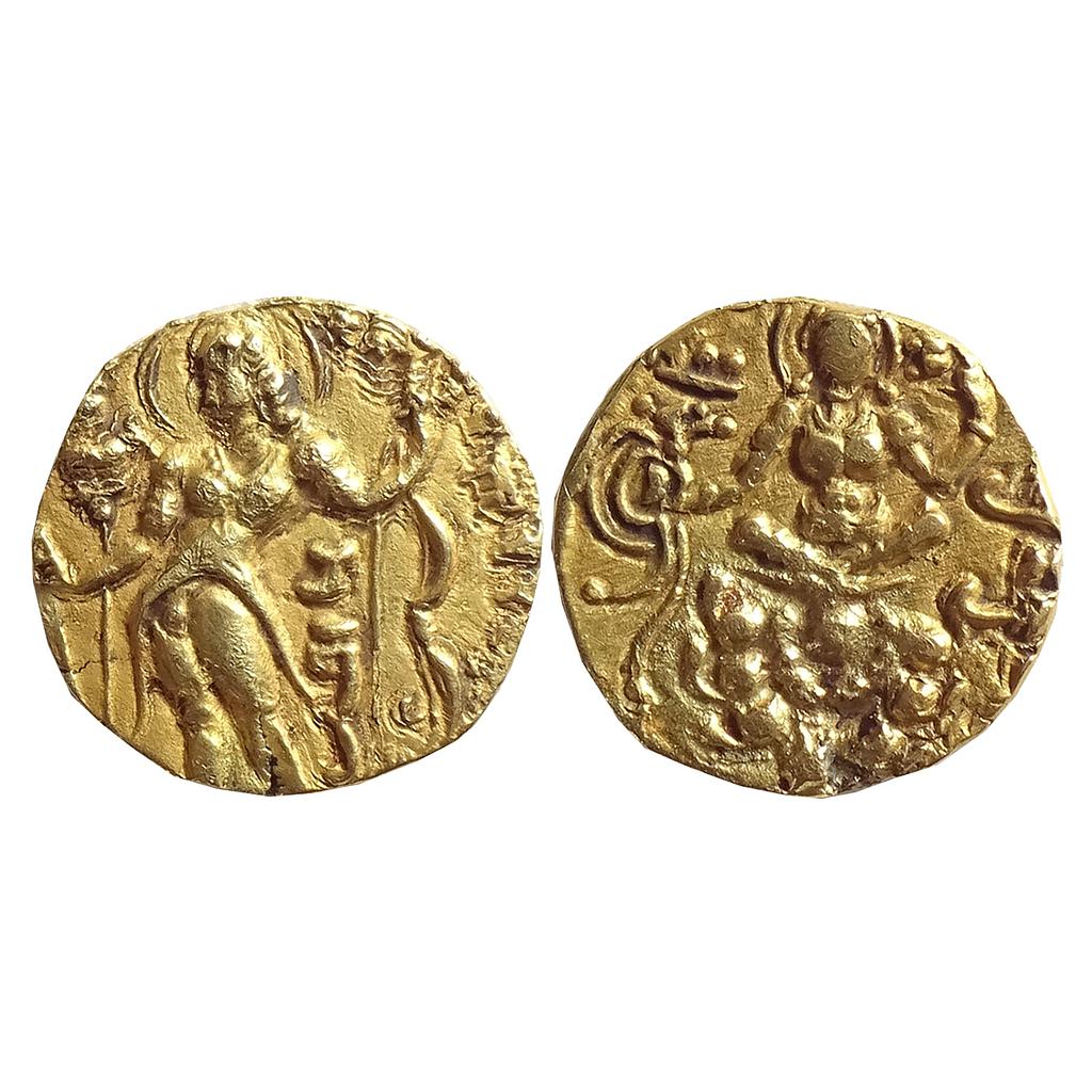 Ancient, Guptas, Chandragupta II, ‘Archer’ type, Gold Dinar