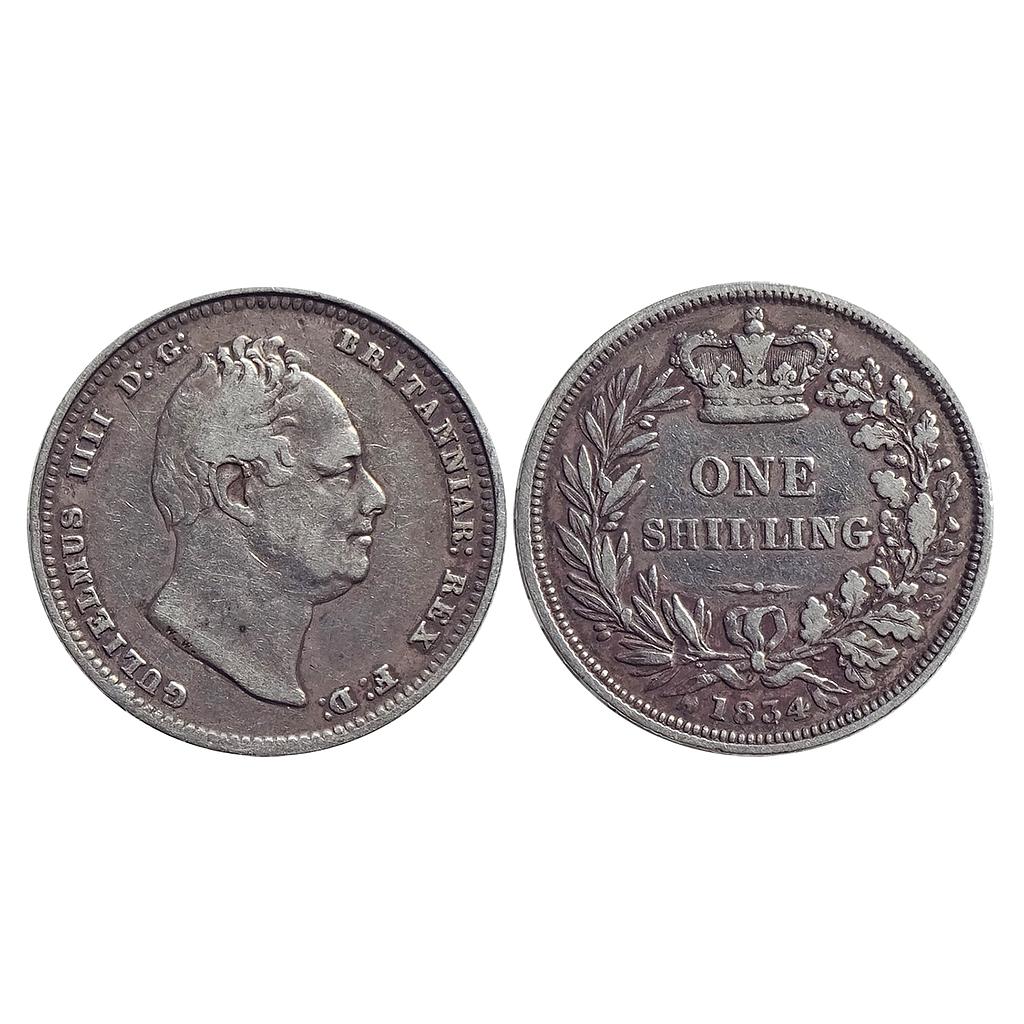 United Kingdom, William IV, Silver (.925) 1 Shilling