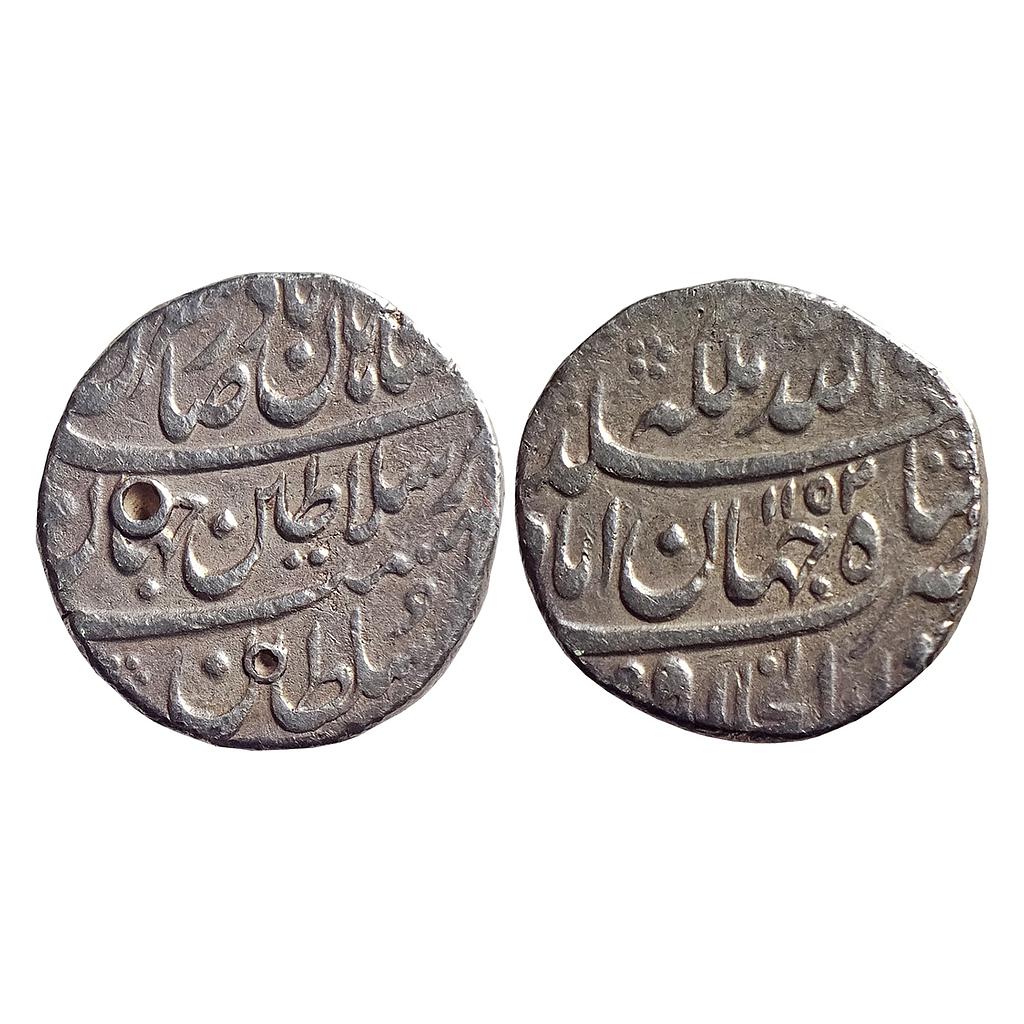 IK, Afsharids, Nadir Shah, Dar ul-Khilafat Shahjahanabad Mint, Silver Rupee
