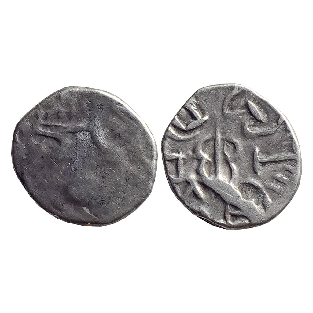 Ancient, Huns of Sind and Punjab, Shri Ranavigraha, Silver Damma