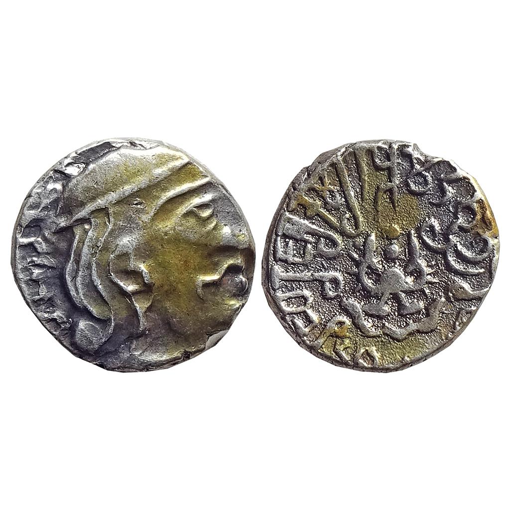 Ancient, Guptas, Kumaragupta I, Garuda type, Silver Drachma