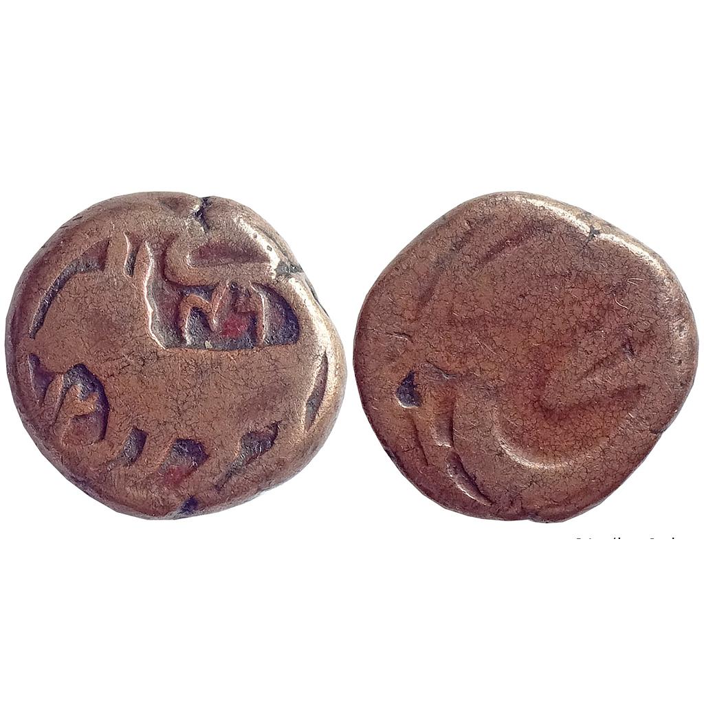 IK, Derajat, Sikh Feudatory, Copper Paisa