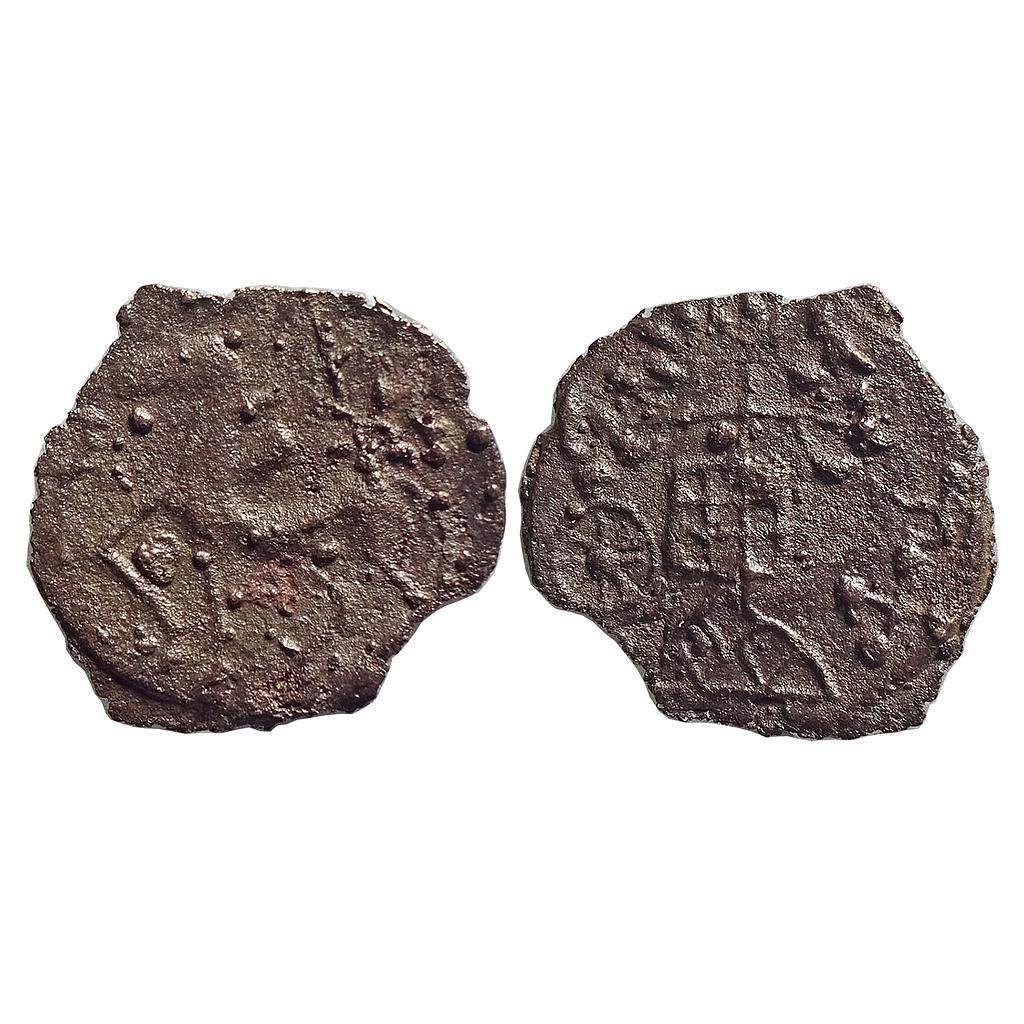 Ancient, Post-Mauryan, Kaushambi Region, Uninscribed type, Cast Copper