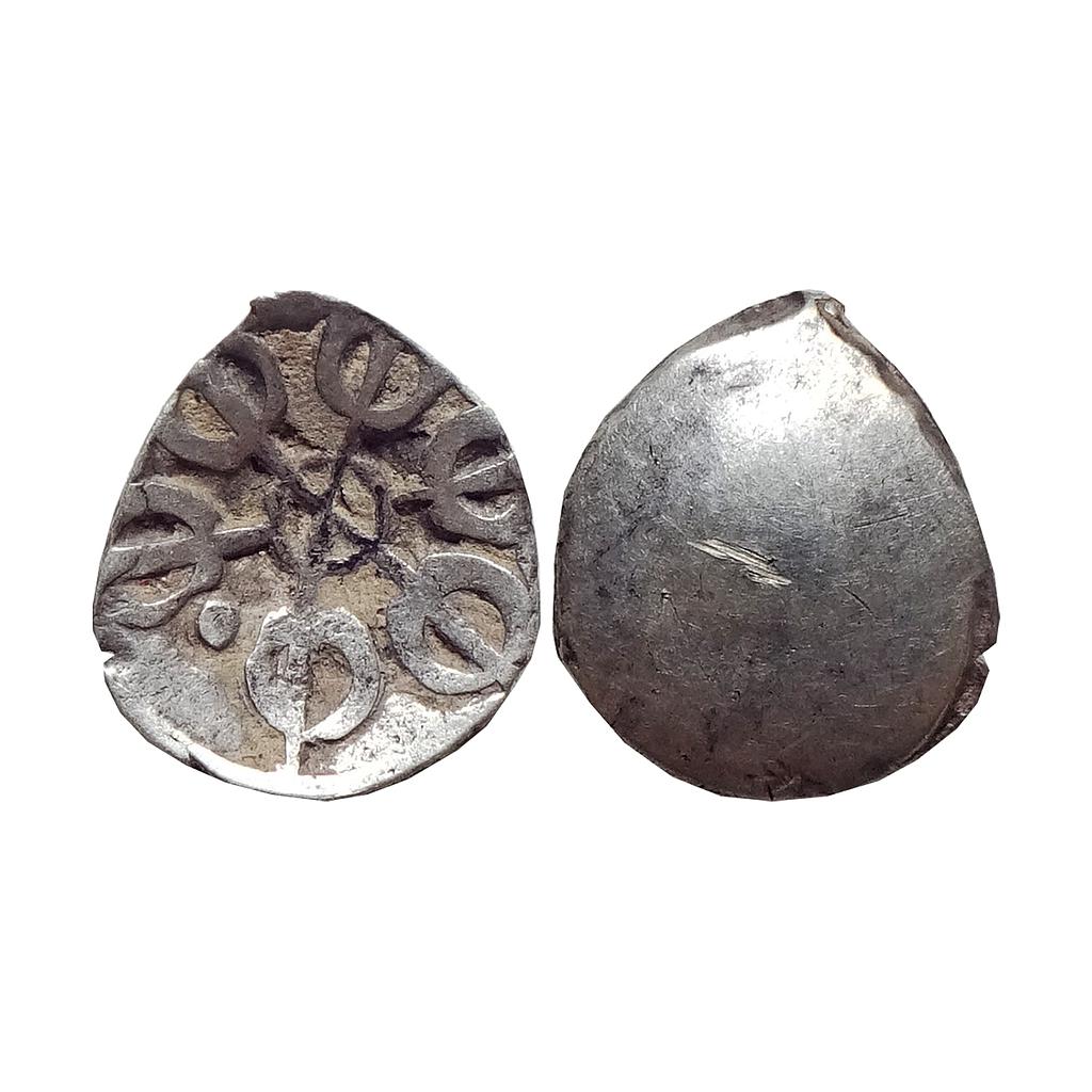 Ancient, Gandhara Janapada, Punch Marked Coinage, Silver "1/2 Shana" or "1/16 Shatamana"