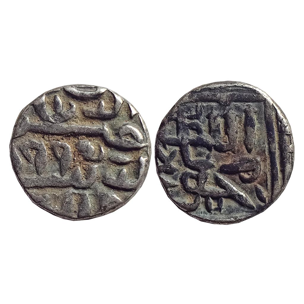 Gujarat Sultan, Nasir-ud-din Mahmud I, Mustafabad Mint, Silver &quot;1/2 Tanka&quot;