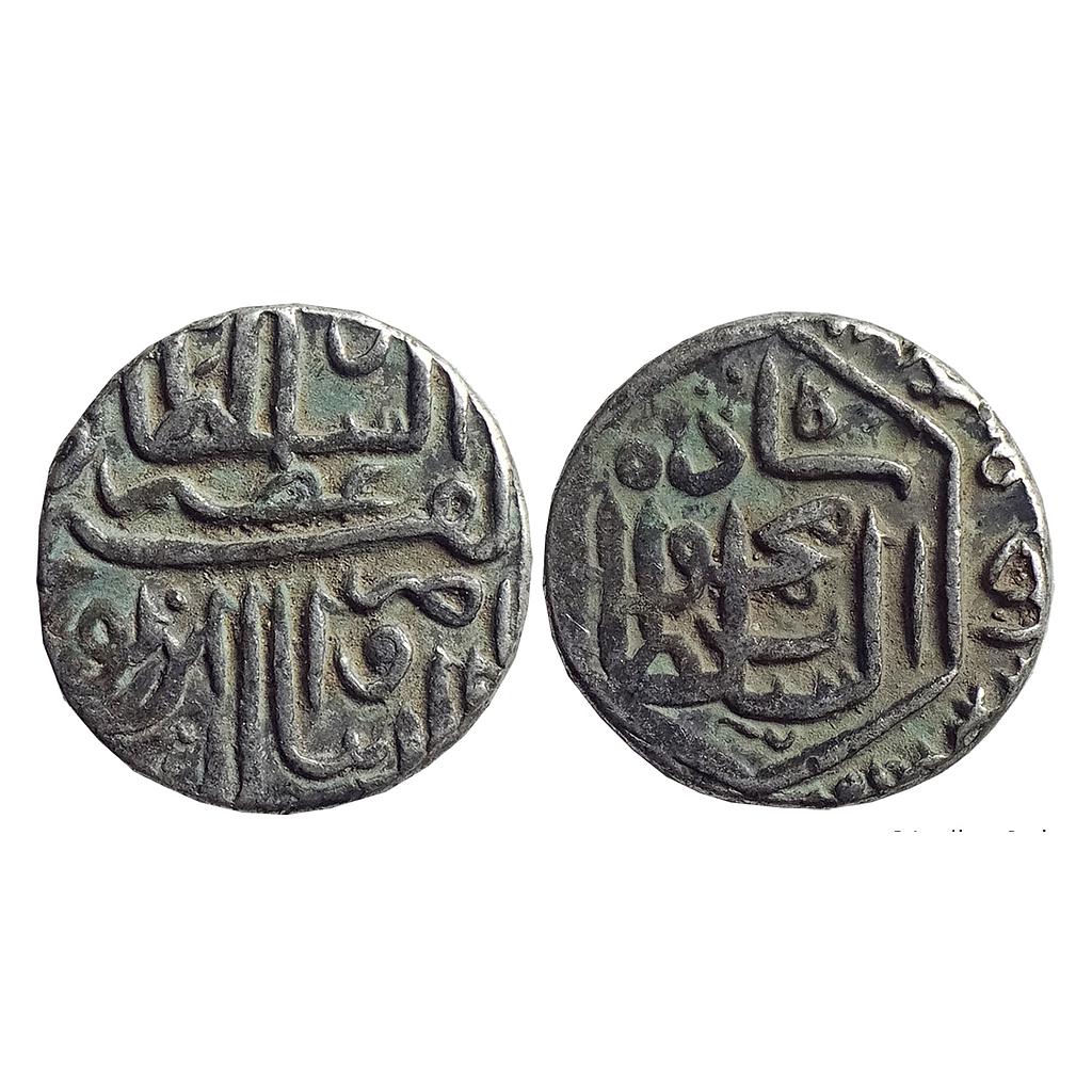 Gujarat Sultan, Nasir al-Din Mahmud I, Muhammadabad Champanir Mint, Silver "1/2 Tanka"