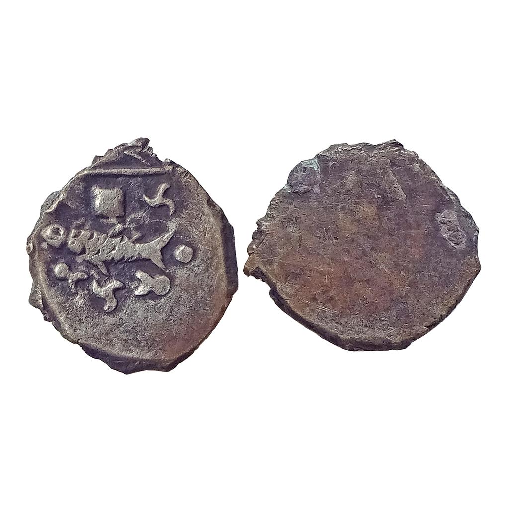 Ancient, Archaic Series, Punch Marked Coinage, Saurashtra Janapada, Junagadh hoard type, Silver &quot;2 Mashaka&quot;