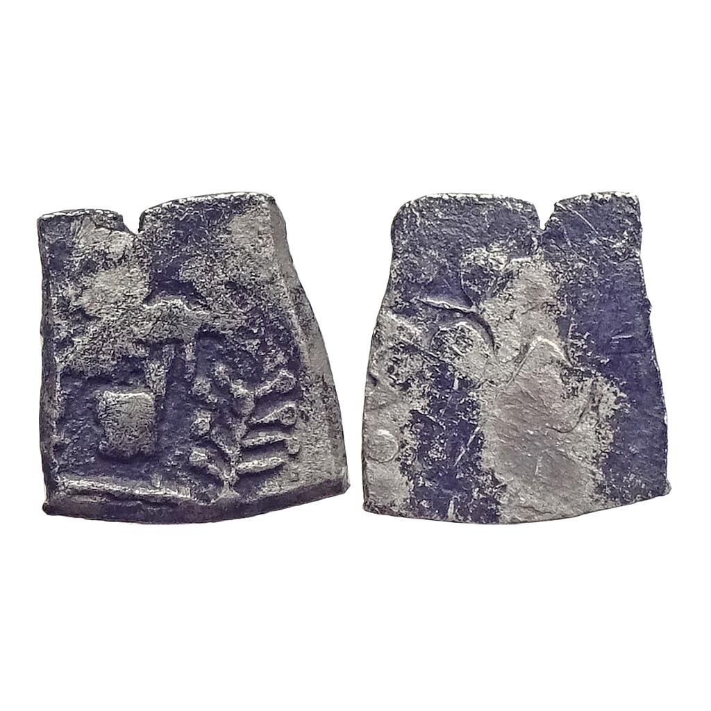 Ancient, Archaic Series, Punch Marked Coinage, Ashmaka Janapada, Silver &quot;¼ Karshapana&quot;
