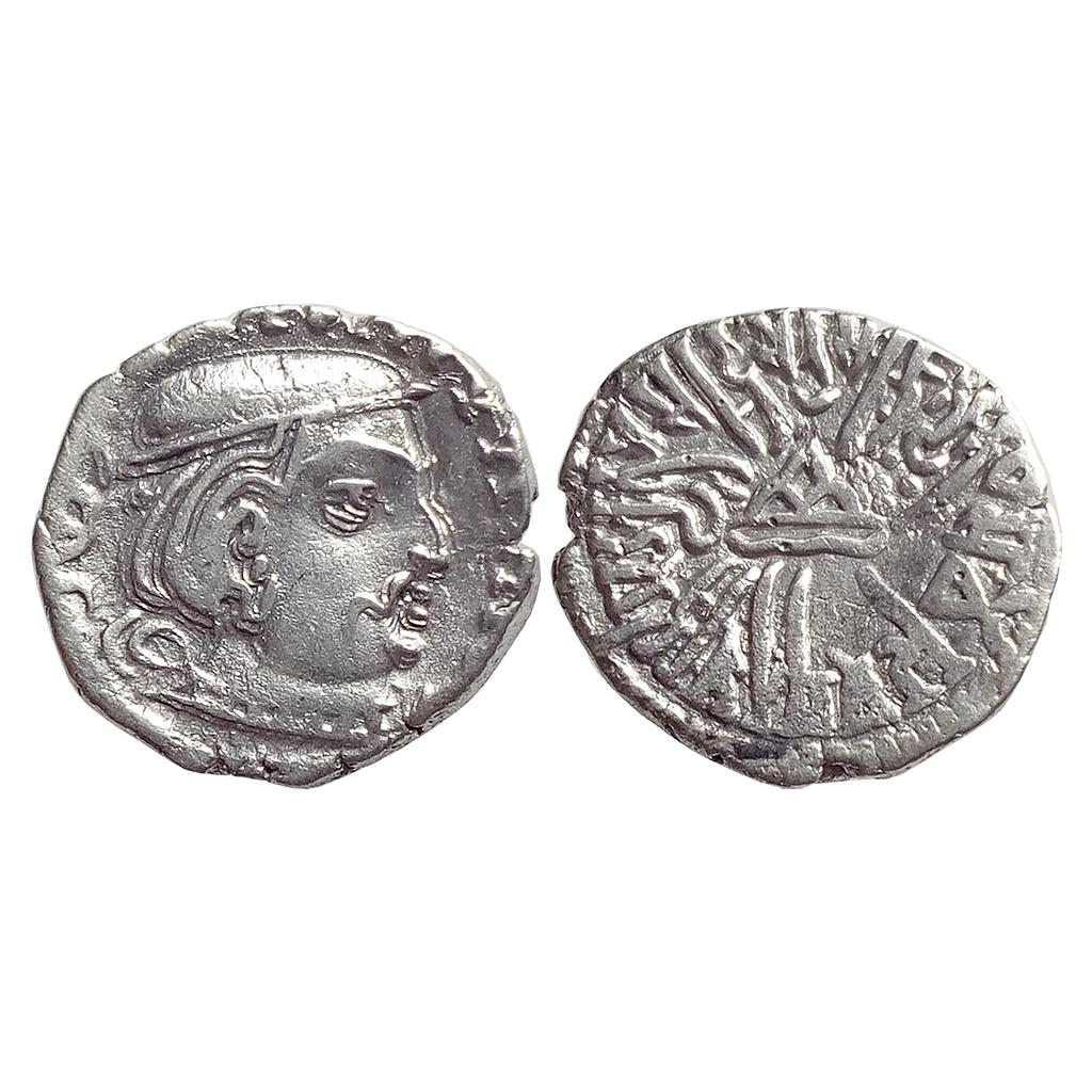 Ancient, Western Kshatrapas, Kardamaka Family, Rudrasena II S/o Viradaman, Silver Drachma