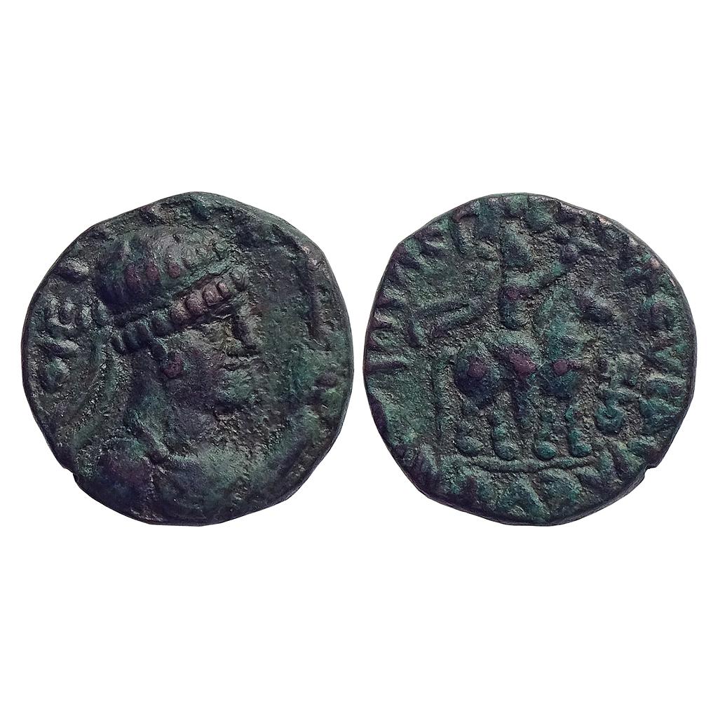 Ancient, Kushanas Dynasty, Soter Megas alias Vima Takto, Copper Drachma