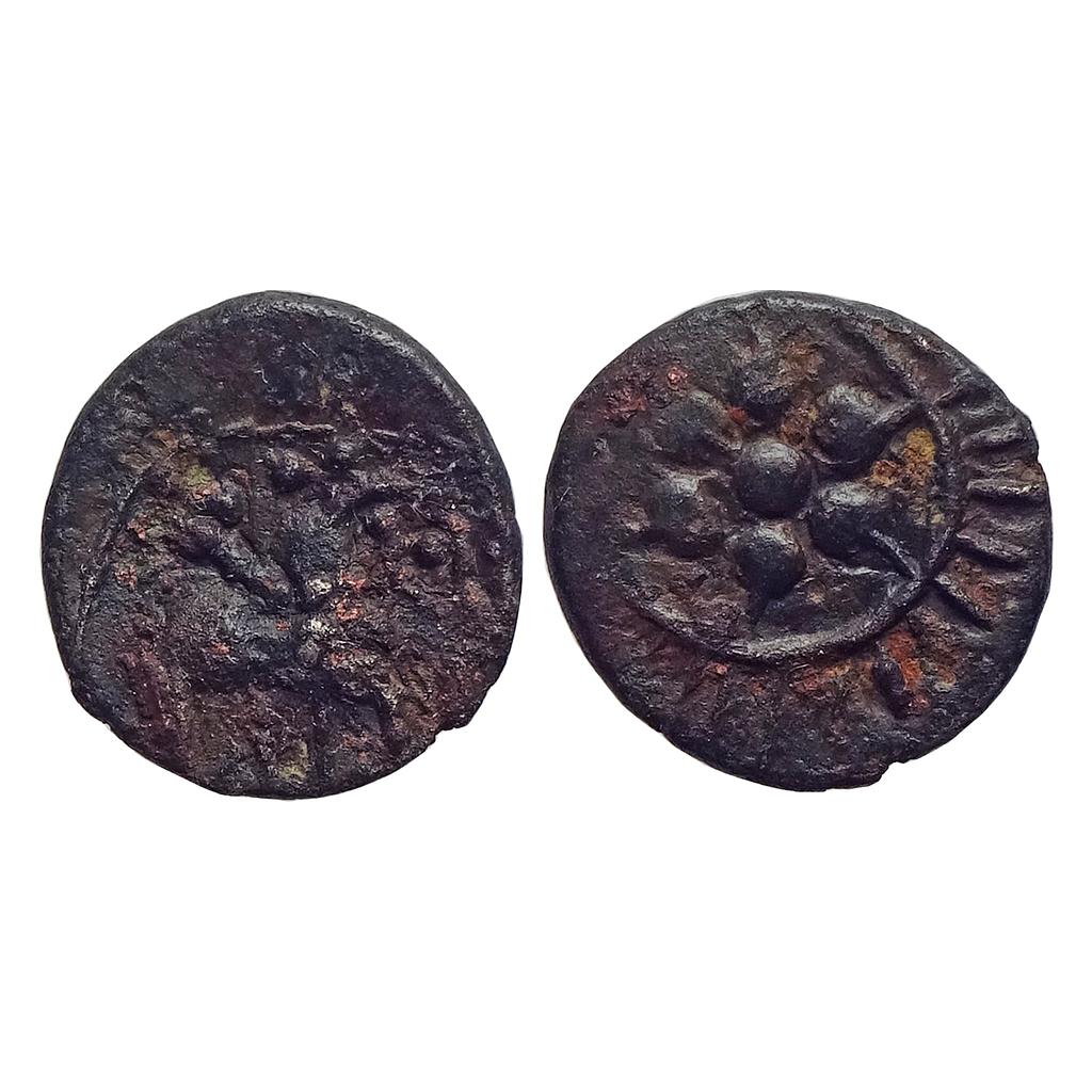 Ancient, Eastern Chalukyas of Vengi, Vishnukundin Fabric, Copper Base Alloy Unit