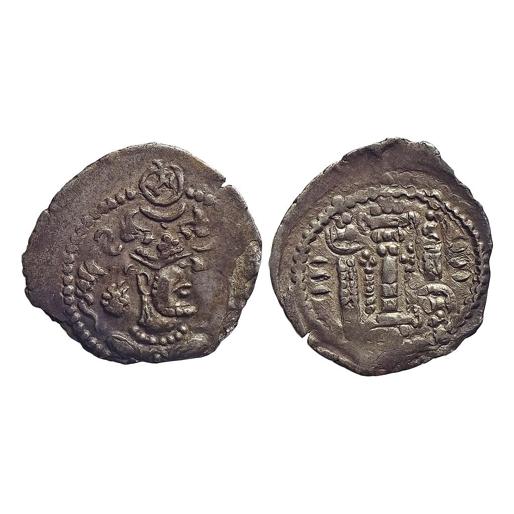 Ancient, Indo Sassanian type, Anonymous issue from NW India, Billon Unit