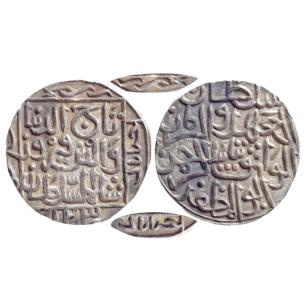 Bahamani Sultan Taj ud din Firuz Hadrat Ahsanabad Mint Silver Tanka