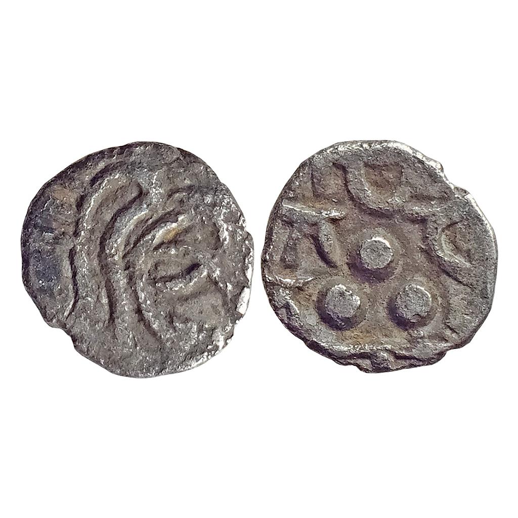 Pre-Islamic Multan, Multan under Chach of Alor, NM, ND, Silver Damma