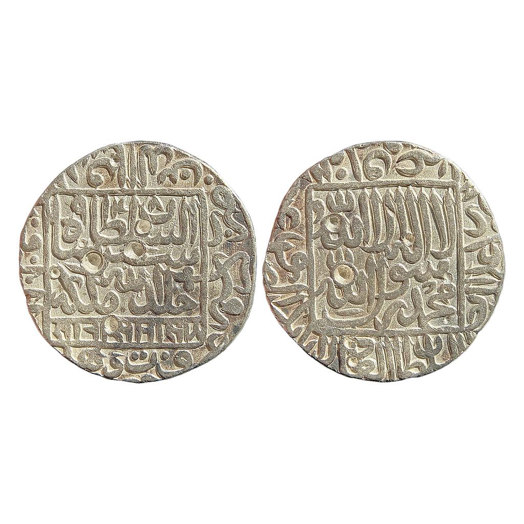 Delhi Sultan Sher Shah Suri Shergarh urf Hadrat Delhi Mint Silver Rupee