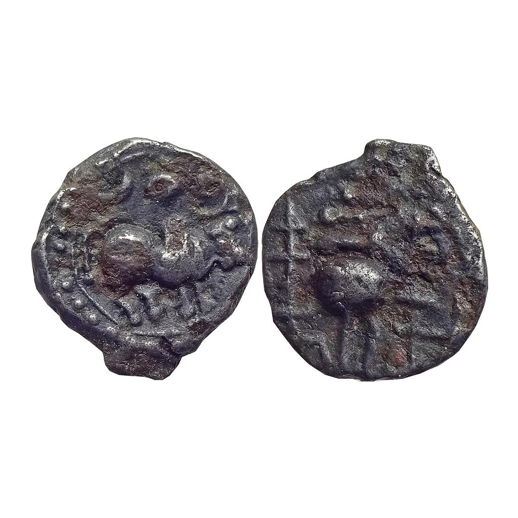 Ancient Deccan Vishnukundin Type Copper Alloy Unit