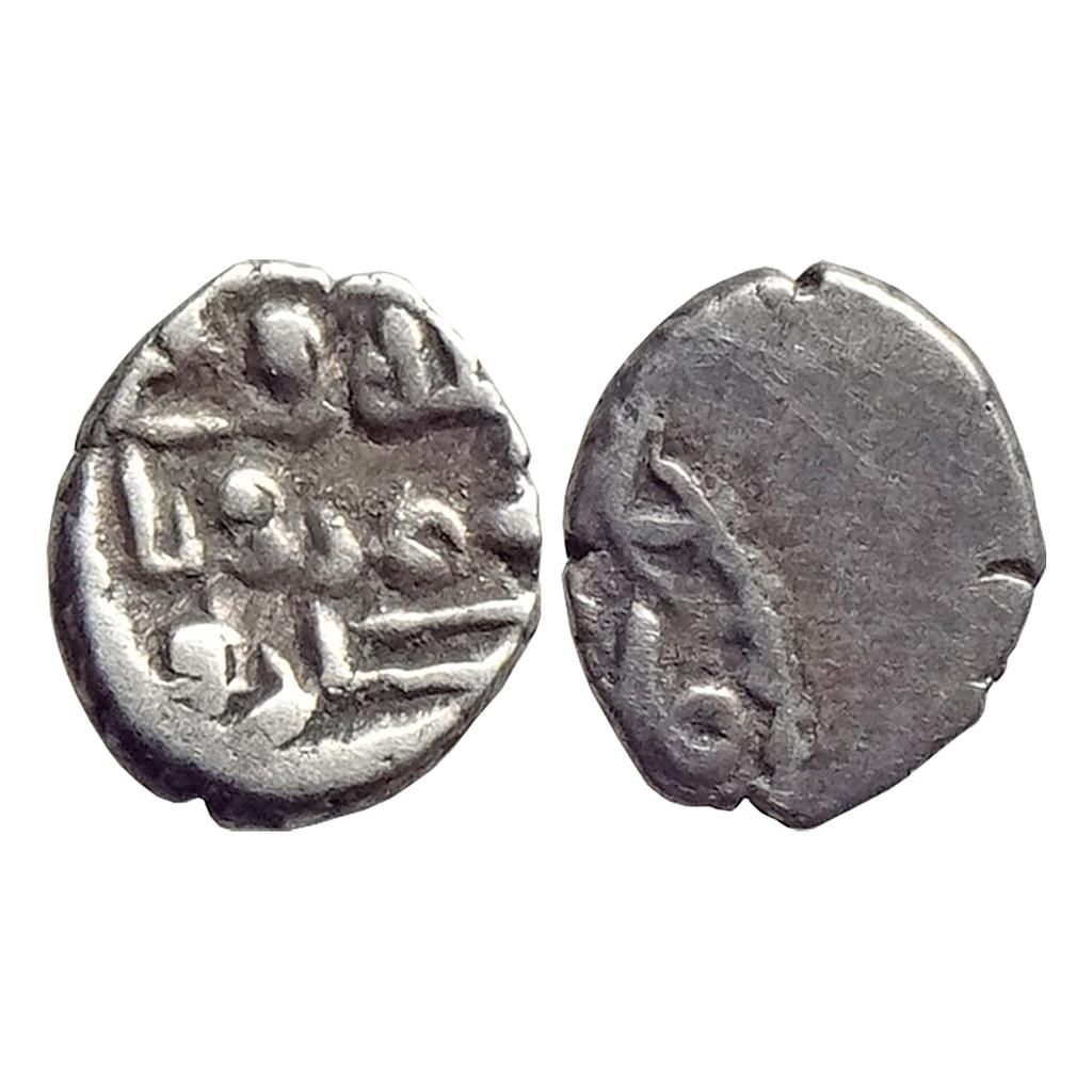 Habbarid Amirs of Mansurah al-Sind Amir Umar-I bin Abd Al-Aziz Al-Habbari NM ND Silver Damma Qanhari Dirham