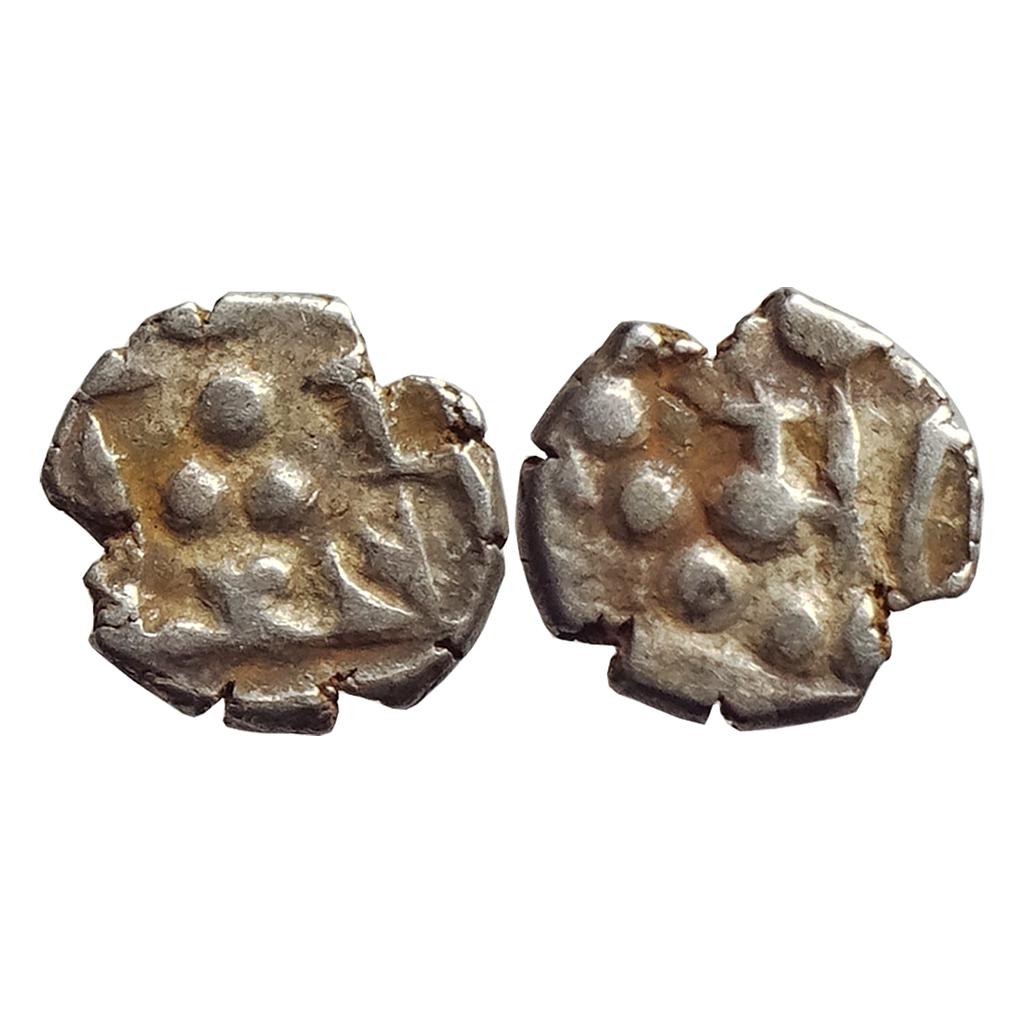 Samid Amirs of Multan Amir Muhammad-IV NM Silver Bilingual Damma Qanhari Dirham