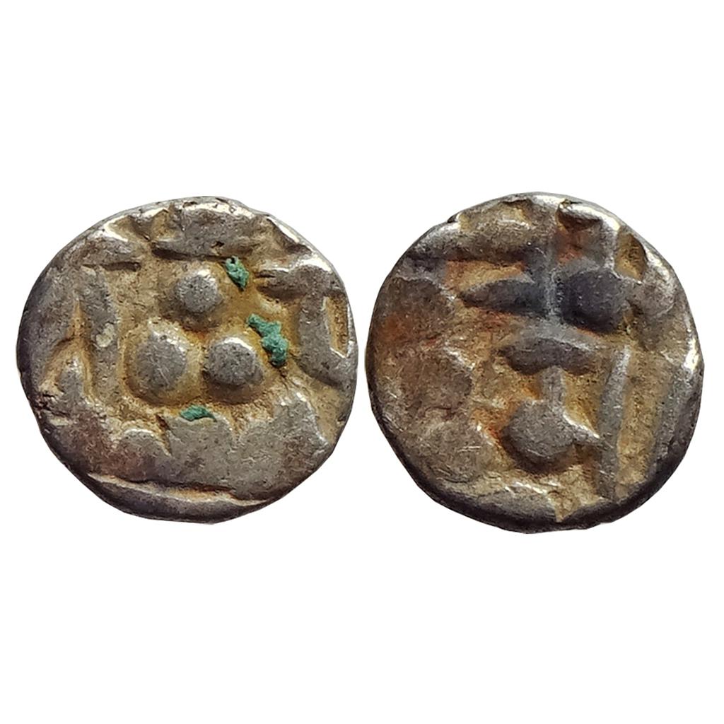 Samid Amirs of Multan Amir Muhammad-IV NM ND Silver Bilingual Damma Qanhari Dirham