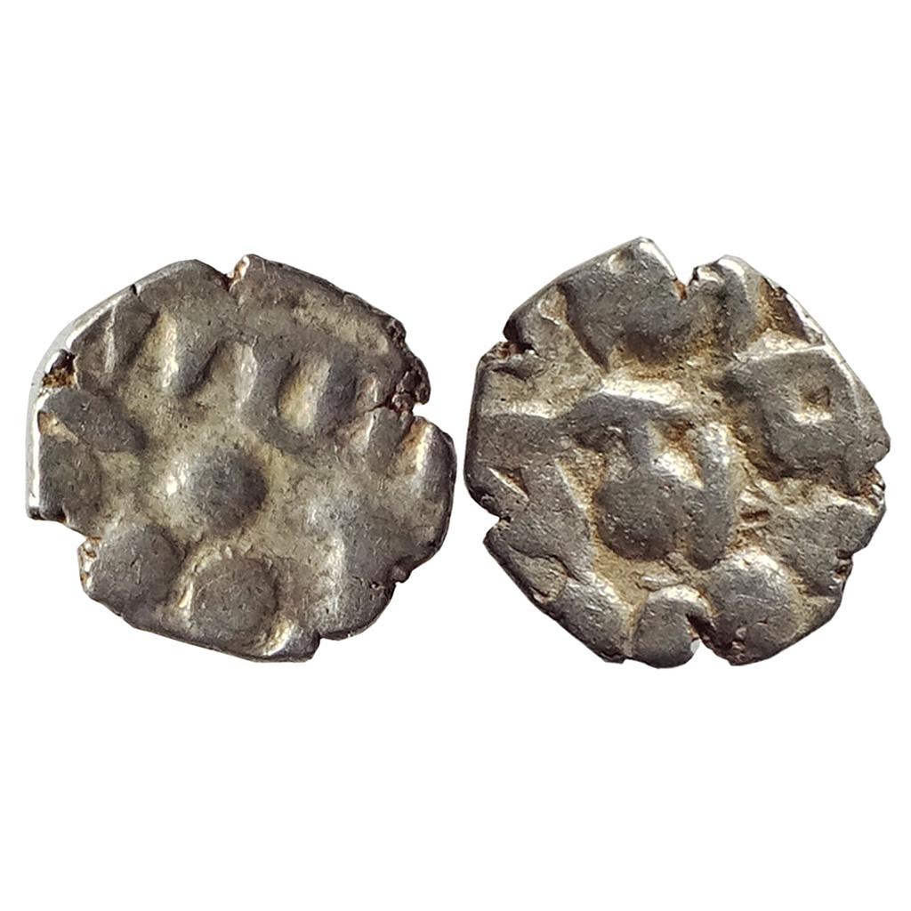 Samid Amirs of Multan Amir Munabbih-II NM ND Silver Bilingual Damma Qanhari Dirham