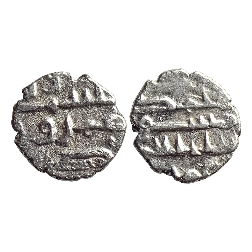 Habbarid Amirs of Mansurah Sind Amir Umar-IV NM ND Silver Damma Qanhari Dirham