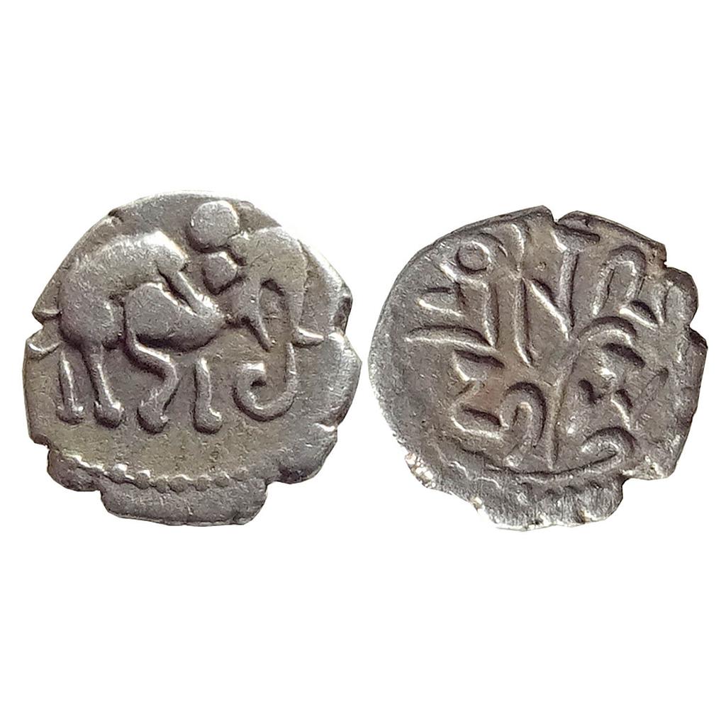 Chalukyas of Gujarat Ranahasti Silver Dramma