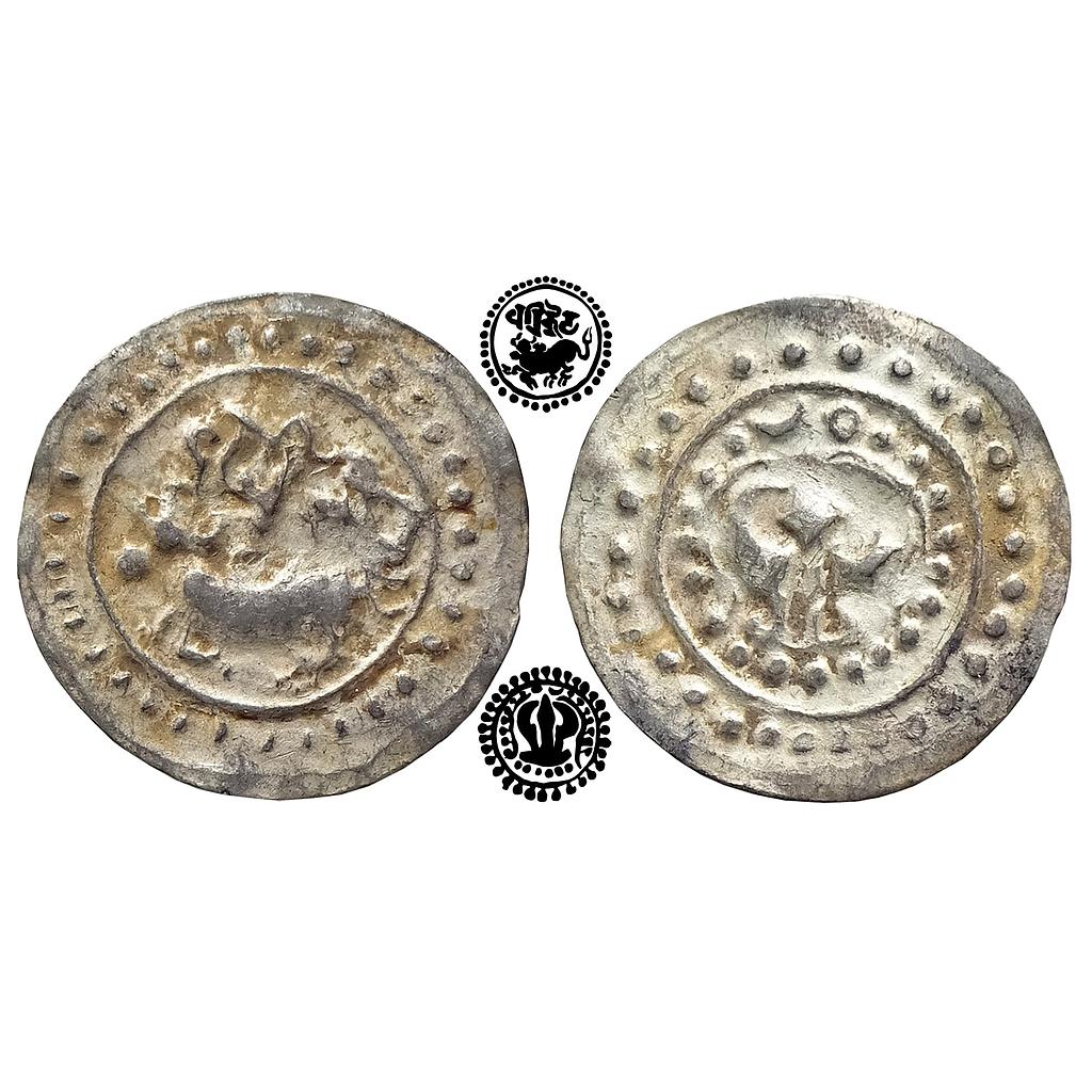 Medieval Harikelas Eastern Bengal Later type Silver Unit