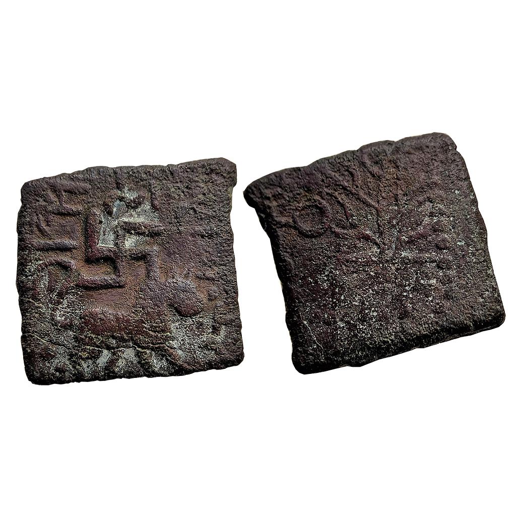 Ancient Satavahanas Nasik type Siri Satakarni Copper Unit