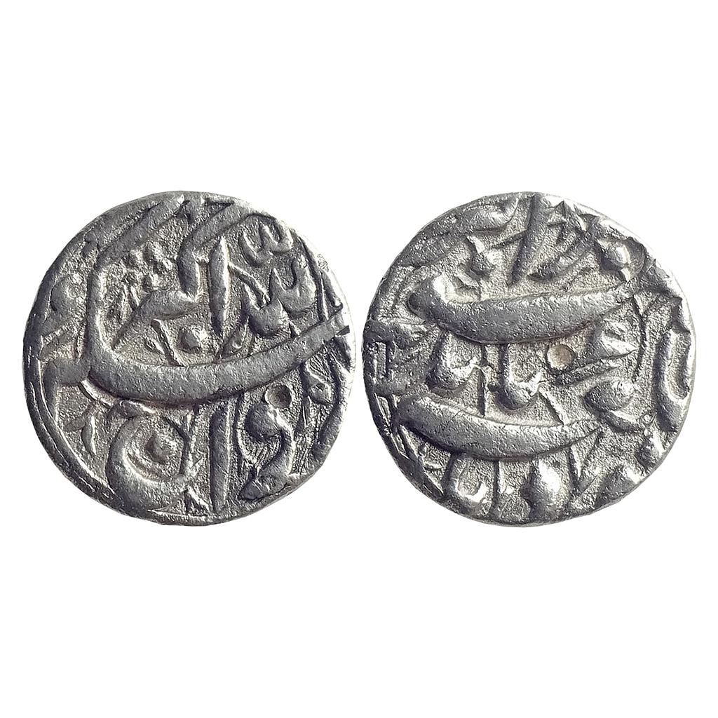 Mughal Akbar Qila Bandu Mint Silver Rupee