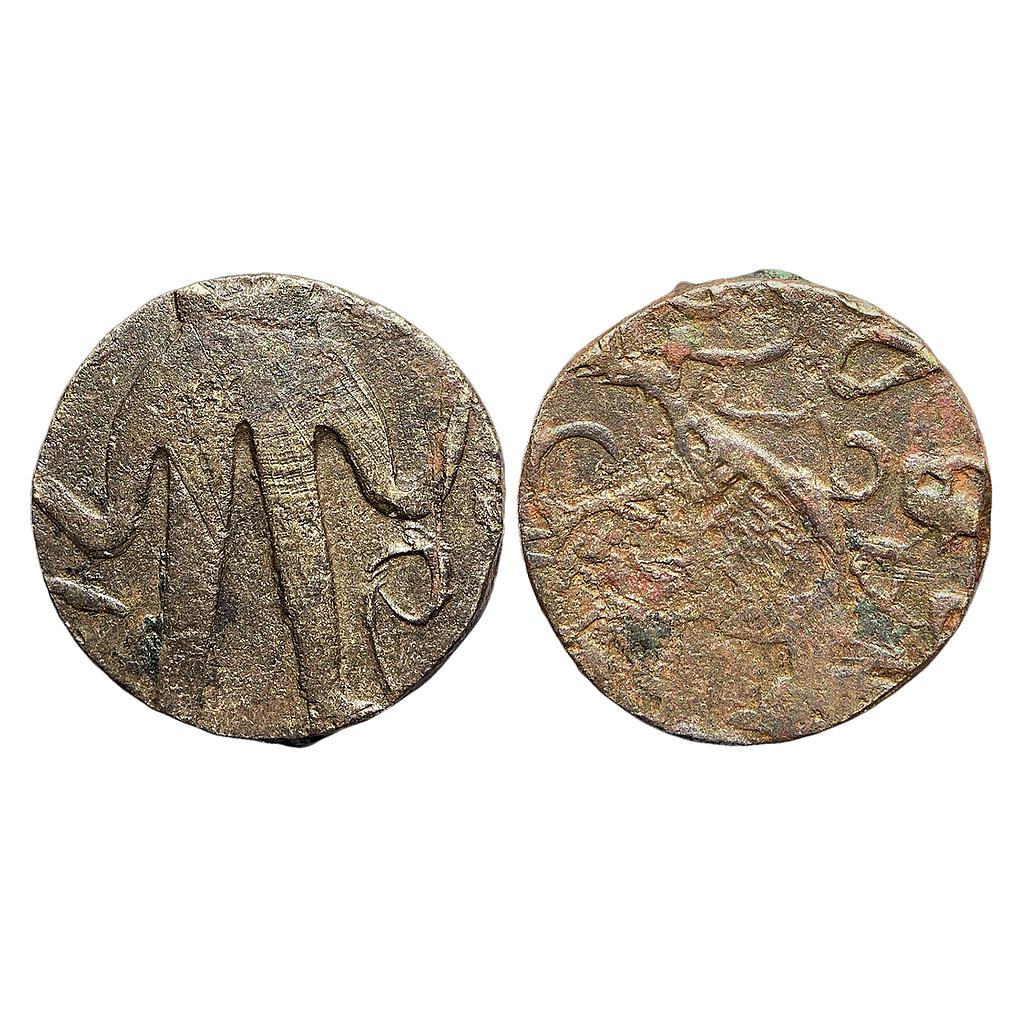 Ancient Later Kushanas Punjab Highly Debased Gold Unit