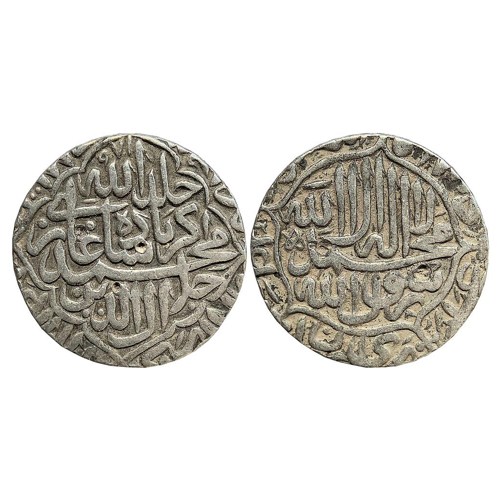 Mughal Akbar Dar ul-Khilafat Agra Mint Silver Rupee