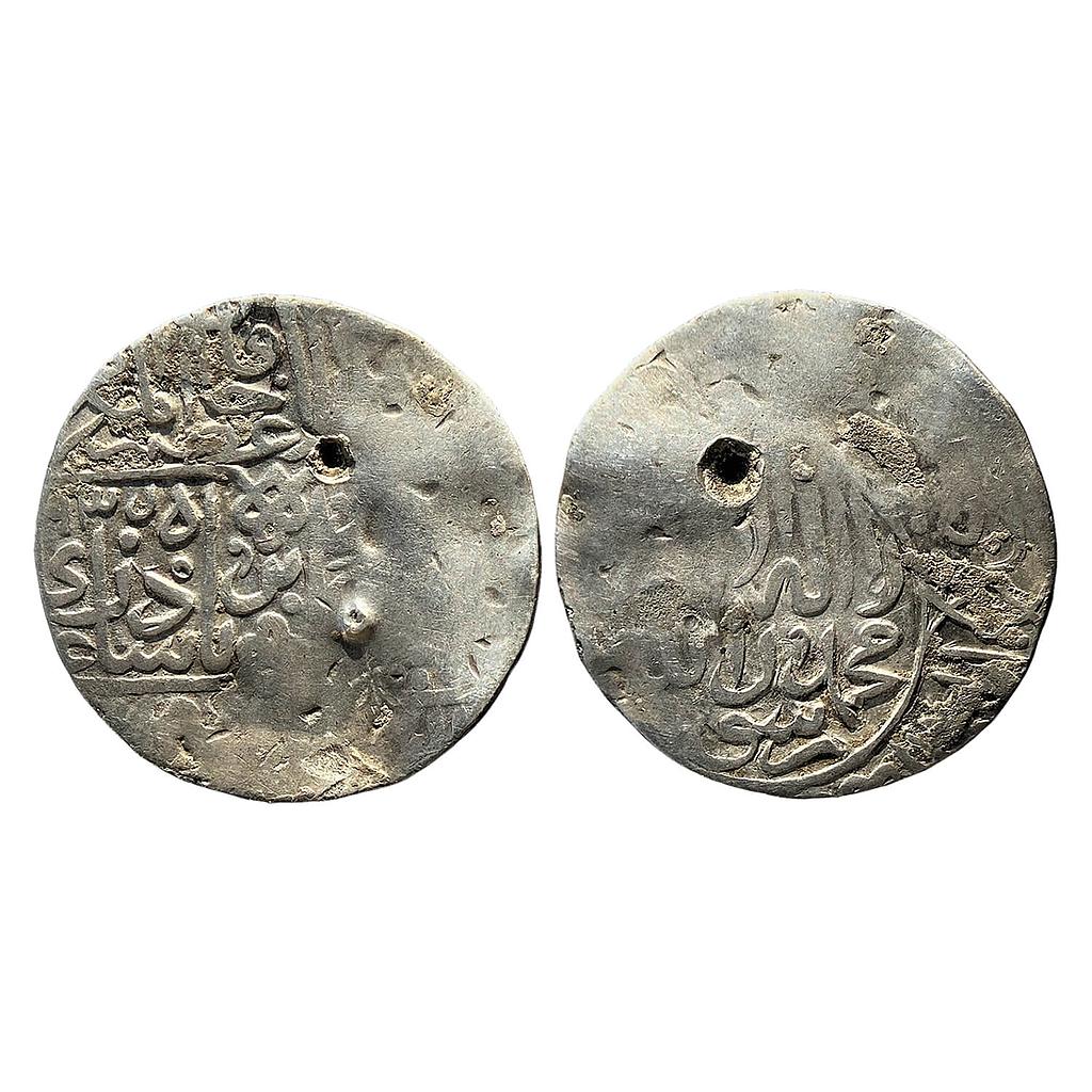 Mughal Babur Agra Mint Silver Shahrukhi