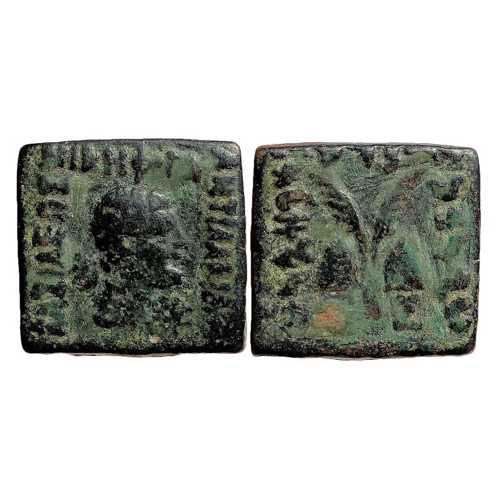 Ancient Indo-Greek Antialcidas Bronze Quadruple