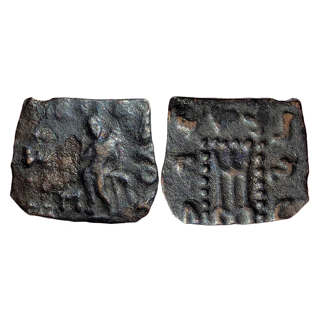 Ancient Indo-Scythians Maues Bronze Chalkous